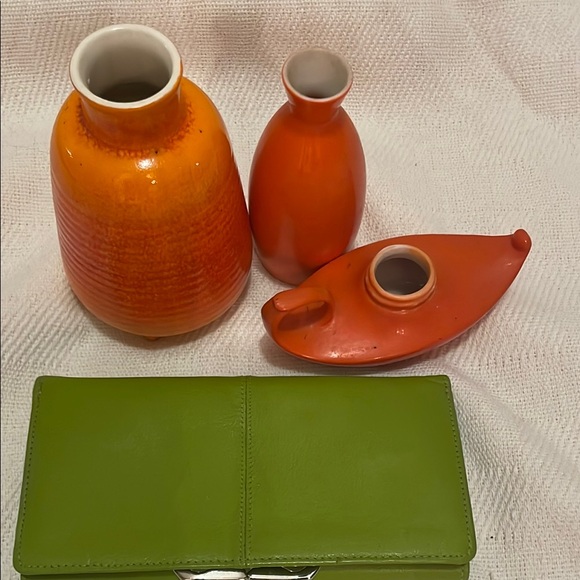 Coach Green Leather Wallet got condition barely use - Picture 5 of 7